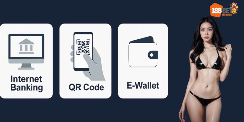 nạp tiền 188bet Chuyển khoản, QR, ví điện tử – Chọn cách bạn muốn nạp tiền 188bet Chuyển khoản, QR, ví điện tử – Chọn cách bạn muốn